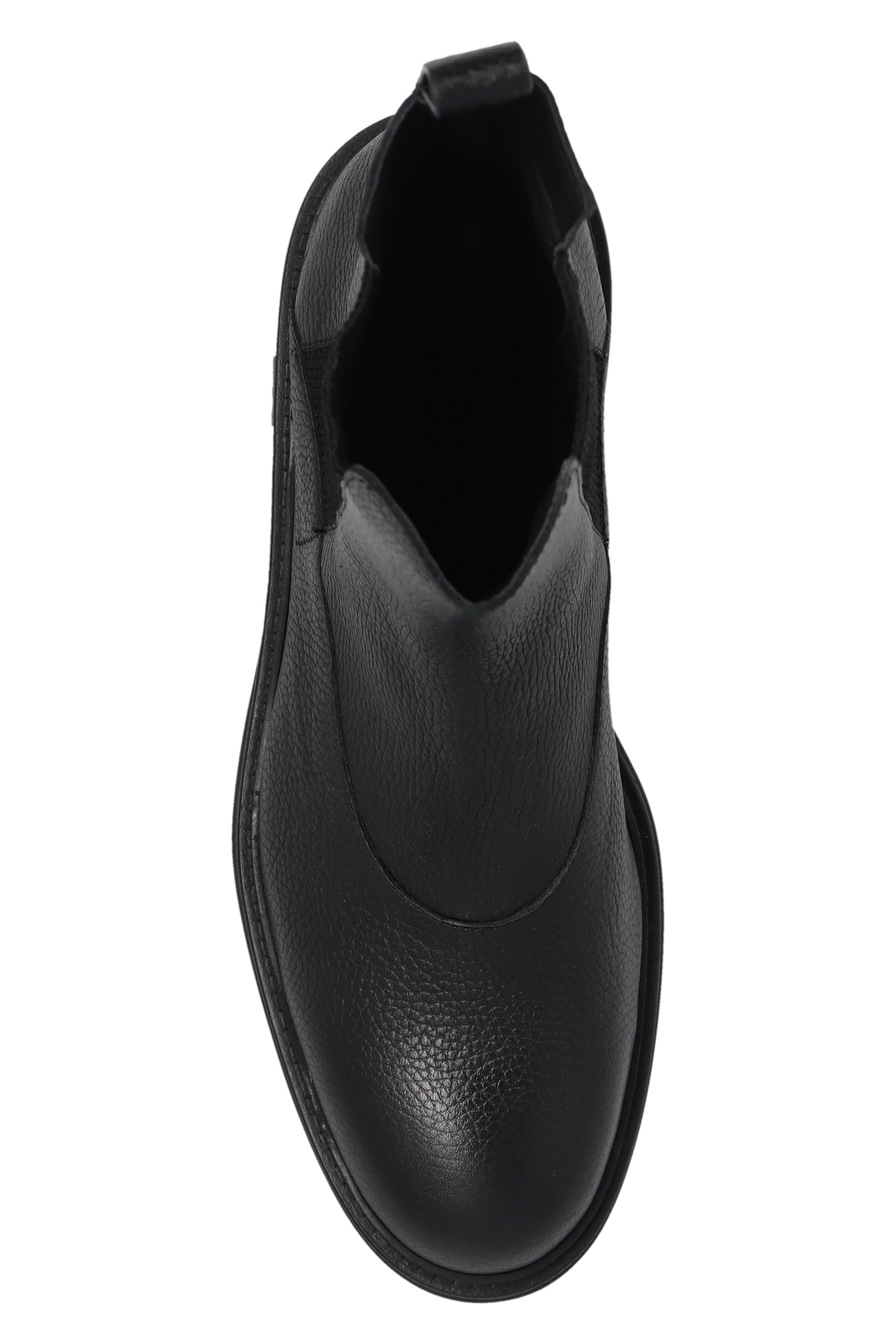 Emporio Armani Leather Chelsea boots | Men's | Vitkac